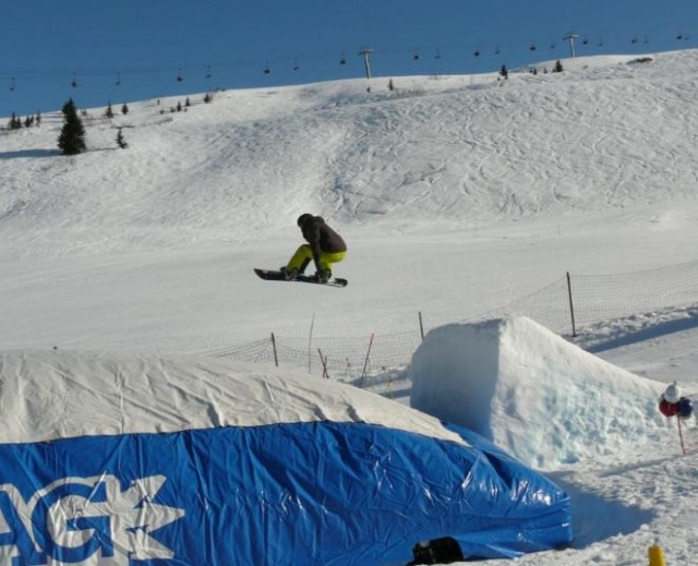 Snow dans les airs